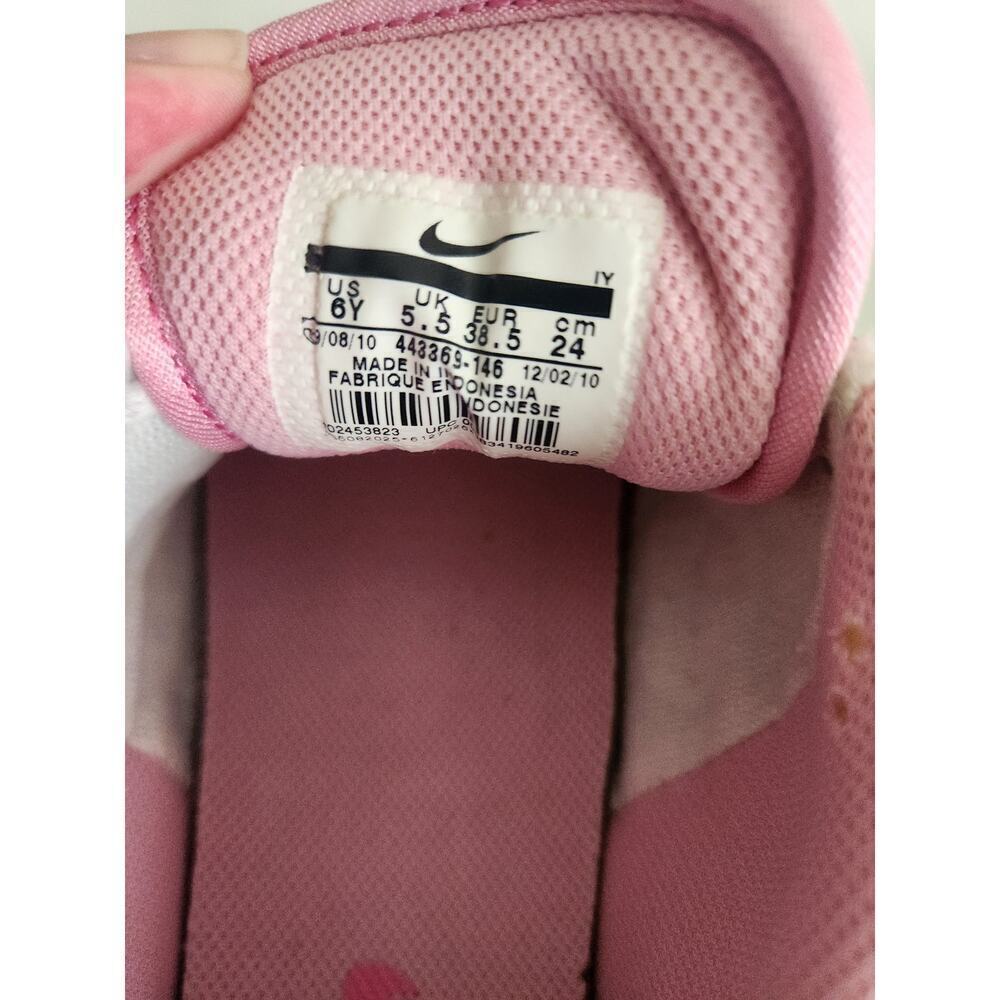 Nike Air max Girls 6Y/ Womens 7-7.5 pink/blue/silver athletic pics for condition - Picture 7 of 11